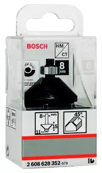 Фреза Bosch Ф11мм s8мм i15мм (2.608.628.352)