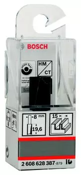 Фреза Bosch Ф15мм s8мм i20мм (2.608.628.387)