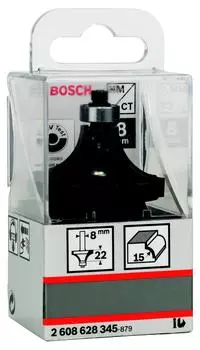 Фреза Bosch Ф15мм s8мм i22мм (2.608.628.345)