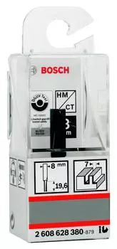 Фреза Bosch Ф7мм s8мм i20мм (2.608.628.380)