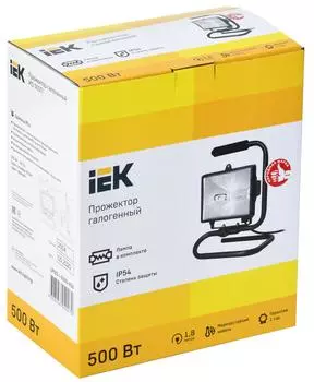 Галогенный прожектор Iek ИО -500П
