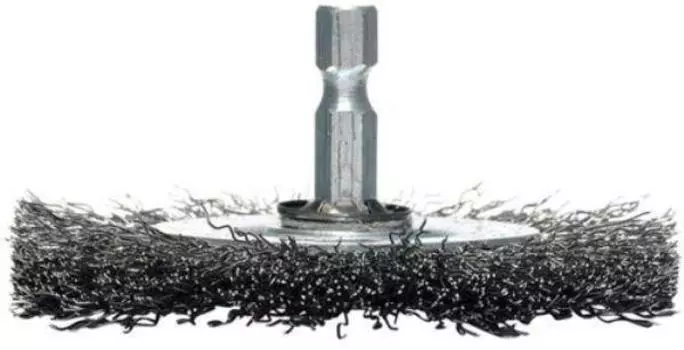 Кордщетка Makita плоская 75мм для дрели гофрированная сталь (p-66874)