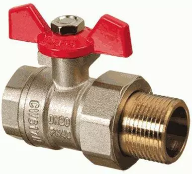 Кран шаровый Terma 31050 (26150) red