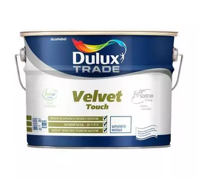 Краска Dulux Velvet touch bw 5 л