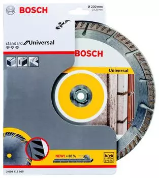 Круг алмазный Bosch (2608615065) Ф230х22мм универсальный