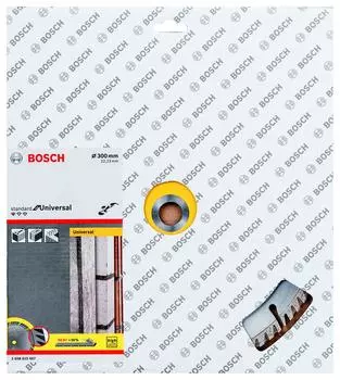 Круг алмазный Bosch (2608615067) Ф300х22мм универсальный