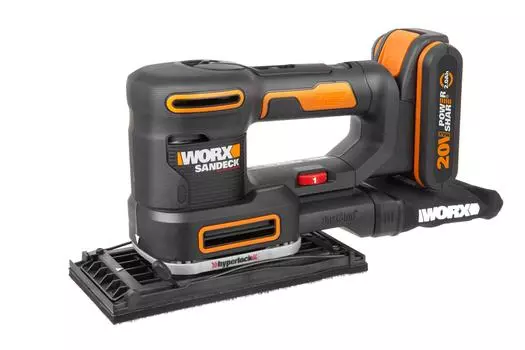 Машинка шлифовальная плоская (вибрационная) Worx Wx820