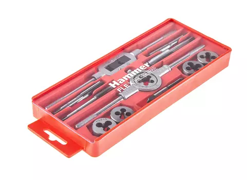 Набор метчиков и плашек Hammer 601-039