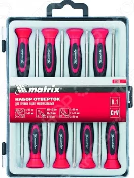 Набор отверток Matrix 11588