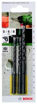Набор сверл Bosch Sds-quick (2609256908)