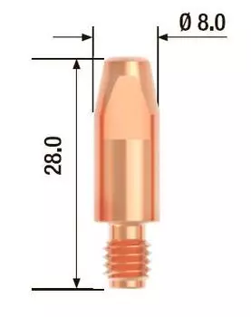 Наконечник Fubag Fb.ctm6.28-10