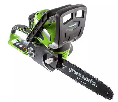 Пила цепная аккумуляторная Greenworks G40cs30k2 (20117ua) 1акк 40В 2Ач + ЗУ