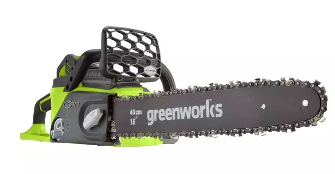 Пила цепная аккумуляторная Greenworks Gd40cs40 (20077) БЕЗ АККУМ и ЗУ