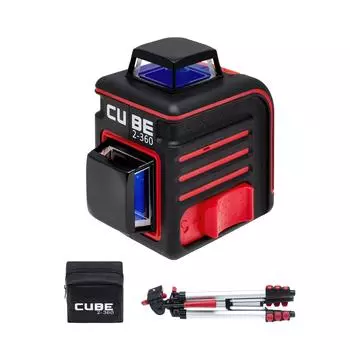 Построитель лазерных плоскостей Ada Cube 2-360 professional edition