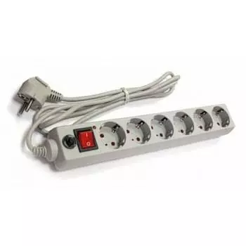 Сетевой фильтр Universal 967u-5010 ПВС 3*0,75 6 гнезд серый