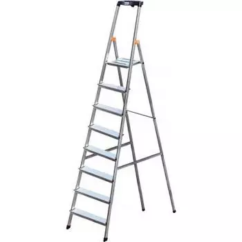 Стремянка алюминиевая 8 ступеней Krause Safety 126368