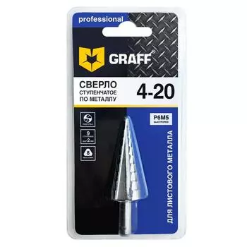 Сверло Graff Ф20мм (gmsd420)