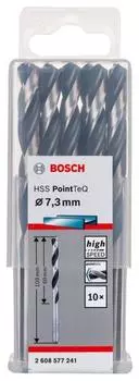 Сверло по металлу Bosch Ф7.3х69мм (2.608.577.241)