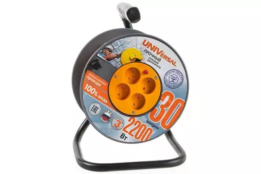 Удлинитель Universal ВЕМ-250 9632898 ПВС 2х1