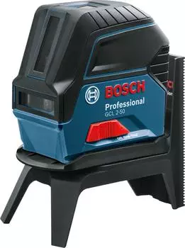 Уровень Bosch Gcl 2-50 + rm1 + bm3 + lr6 + кейс (0601066f01)