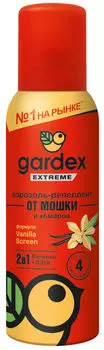 Аэрозоль Gardex Extreme от мошки и комаров 100мл