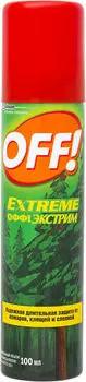 Аэрозоль OFF! Экстрим от укусов насекомых 100мл