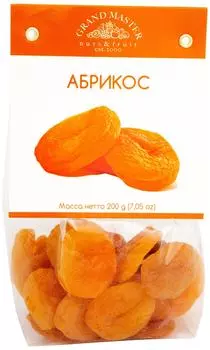 Абрикос Grand Master сушеный 200г - Vprok.ru Перекрёсток