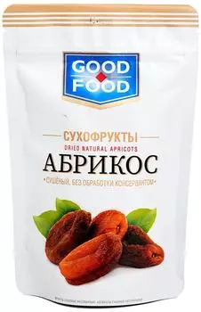 Абрикосы Good-Food сушеные 200г - Vprok.ru Перекрёсток