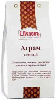Аграм С.Пудовъ светлый 250г - Vprok.ru Перекрёсток