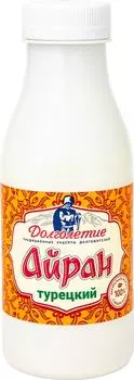 Айран Долголетие Турецкий 1.8% 300г. Доставим до двери!