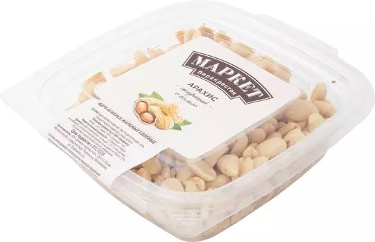 Арахис Маркет Перекресток жареный с солью 200г