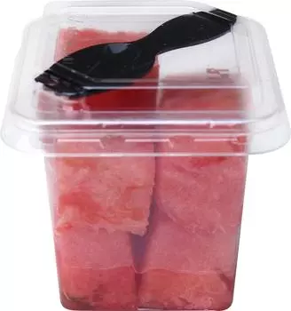 Арбуз Оранжевая Марка резаный кубиками 170г