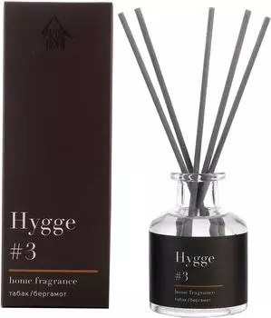 Ароматический диффузор Arida Home Hygge №3 Табак - Бергамот 50мл