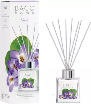 Ароматический диффузор Bago home Фиалка 100мл