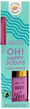 Ароматизатор воздуха La Casa de los Aromas Морской бриз жидкий с палочками 100мл