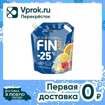 Автомобильный стеклоочиститель FIN JOY Citrus -25 DP 3л
