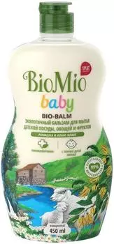 Бальзам для мытья детской посуды BioMio Baby Ромашка и Иланг-иланг 450мл
