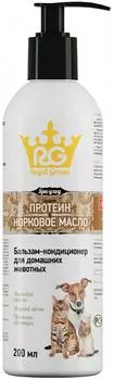 Бальзам-кондиционер для животных Apicenna Royal Groom Протеин Норковое масло 200мл