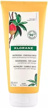 Бальзам-ополаскиватель для волос Klorane с маслом манго 200мл