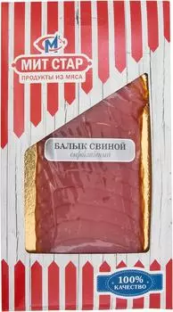 Балык свиной Мит Стар сырокопченый нарезка 120г