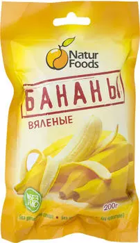 Бананы Naturfoods вяленые 200г - Vprok.ru Перекрёсток