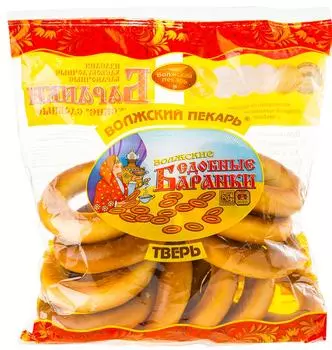 Баранки Волжский пекарь Сдобные 350г. Доставим до двери!