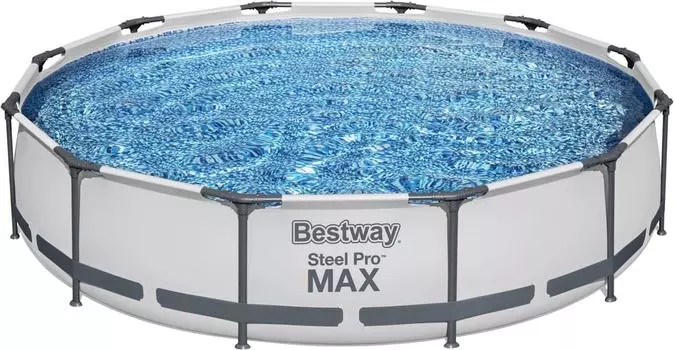 Бассейн каркасный Bestway Steel Pro Max для взрослых 366*76см 6473л