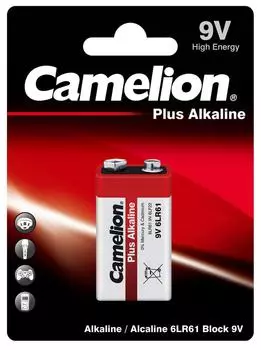 Батарейка Camelion Plus Alkaline 9V