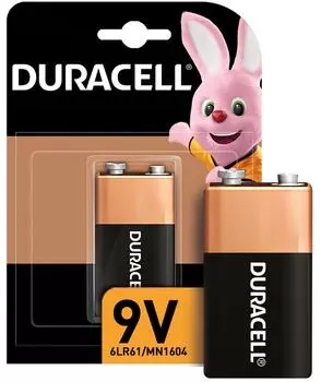 Батарейка Duracell 9V