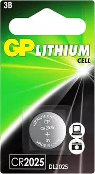 Батарейка GP Lithium Cell CR2025-8C1