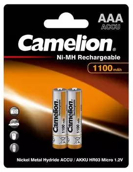 Батарейки Camelion Ni-MH Rechargeable ААА 2шт