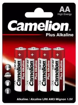 Батарейки Camelion Plus Alkaline АА 4штс доставкой!