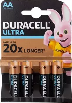 Батарейки Duracell Ultrapower AA 4шт