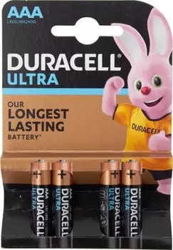 Батарейки Duracell Ultrapower AAA 4шт